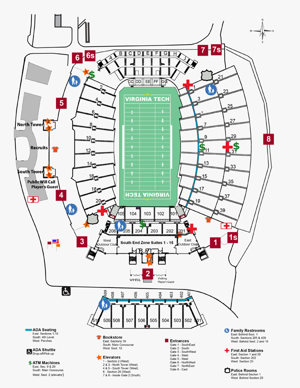 Vmi Football Stadium Seating Chart